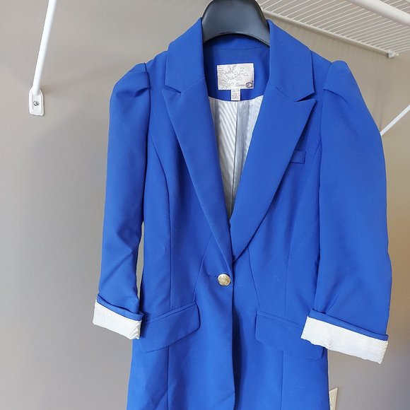 Blue blazer from Dynamite - Picture 7 of 8